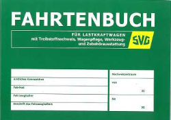 Fahrtenbuch LKW A5 grün