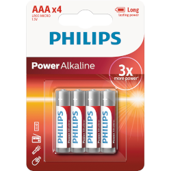 Batterie 1,5V LR03 AAA PHILIPS/KODAK VPE = 4 Stück