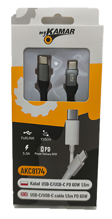 Ladekabel USB-C auf USB-C 1,5 m PremiumLine