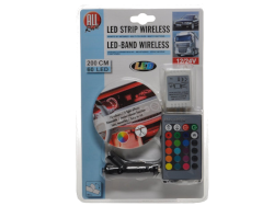 Lichtband LED 200 cm 12/24V mit Fernbedienung
