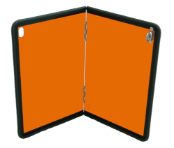 Warntafel orange 400 x 300 mm klappbar
