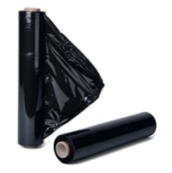 Stretchfolie Breite 500 mm Stärke 23 µm SCHWARZ