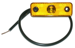 Seitenm.-Leuchte 95 x 31 mm 24 V LED