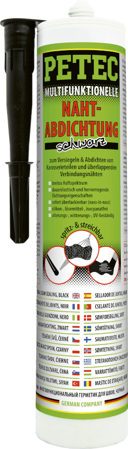 Nahtabdichtung 310 ml schwarz PETEC