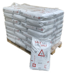 Auftausalz 40 Sack je 25 kg 1 Palette
