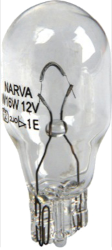Glassockellampe 12V 16W - W2,1x9,5d