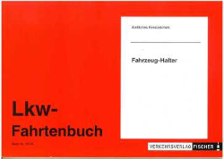 Fahrtenbuch LKW A5 rot