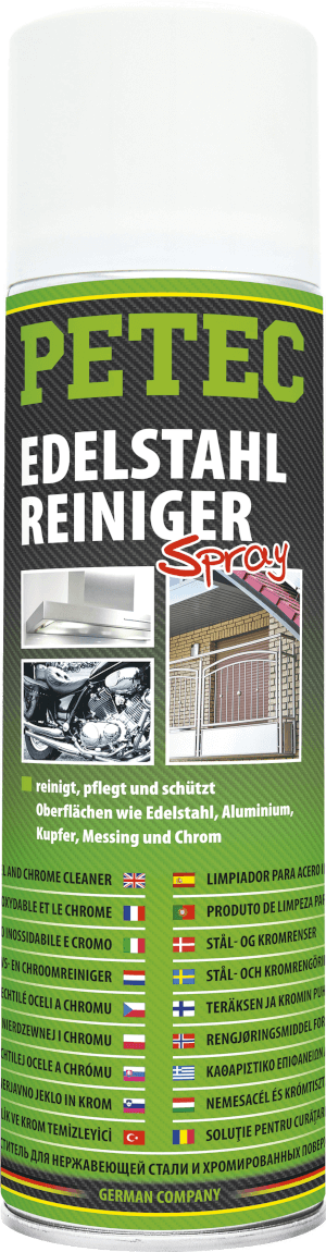 Edelstahlreiniger Spray 500 ml PETEC