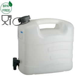 Wasserkanister 10 Liter mit Ablasshahn