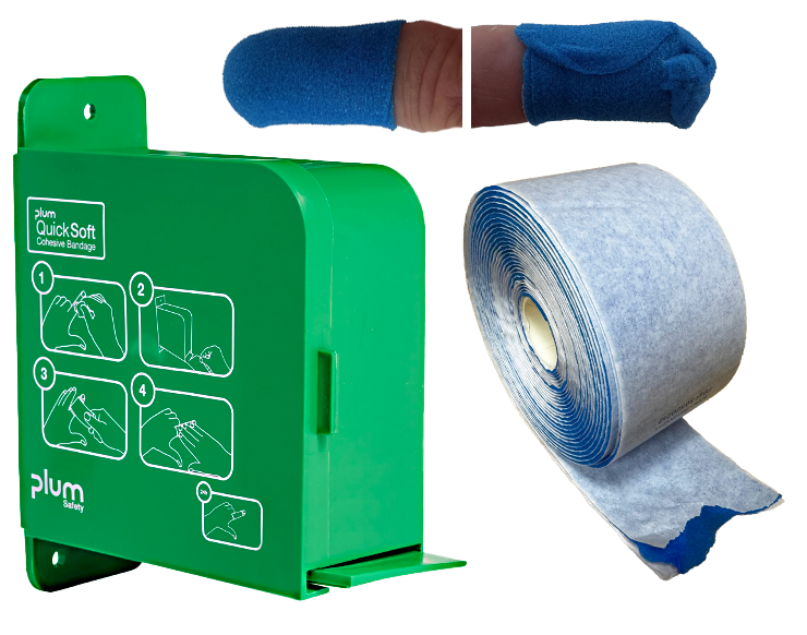 Bandagenspender für selbsthaftende Wundbandage