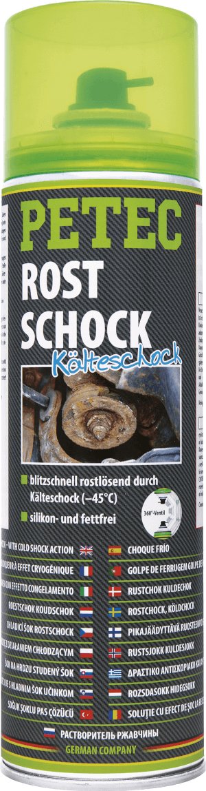 Rostlöser mit Kälteschock 500 ml PETEC