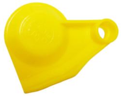 Staubdeckel für Kupplungskopf gelb
