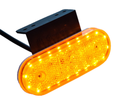 Seitenmarkierungslampe LED 114x38 mm Winkelhalter