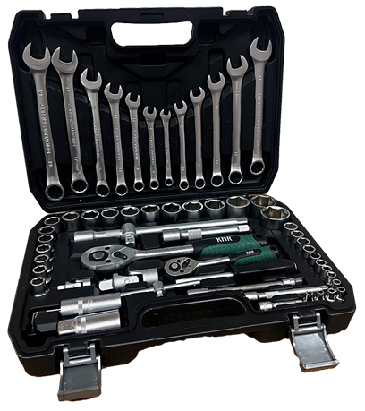 Steckschlüsselsatz RT2013 60-teilig im Koffer