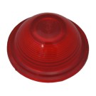 Lichtscheibe Umrißleuchte  Ø53,7 mm rot
