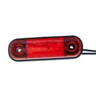 Schlussleuchte mit 5 LED's rot 88 x 27 mm