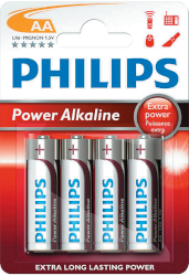 Batterie 1,5V LR06 AA PHILIPS/KODAK VPE = 4 Stück