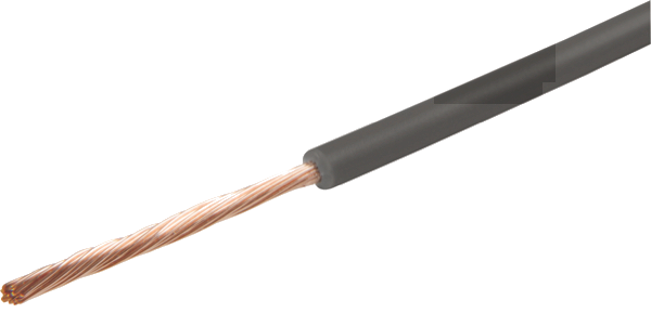 Kabel 1,5 mm² schwarz DIN6722 - FLY