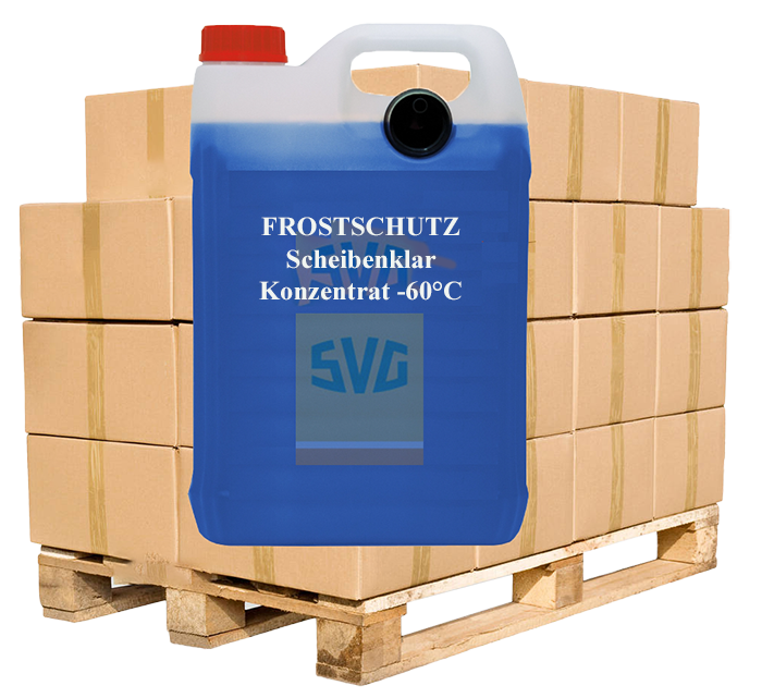 Scheibenfrostschutz 5 Liter Konzentrat -60°C - VPE=128 Stück