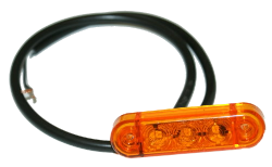 Seitenm.-Leuchte 65 x 18 mm LED PRO-SLIM 24V