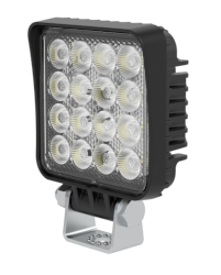 Arbeitsscheinwerfer LED 82 x 97 mm 12/24V 16W Schalter