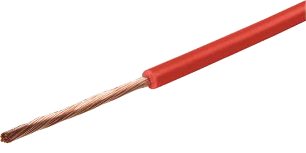 Kabel 1,5 mm² rot DIN6722 - FLY