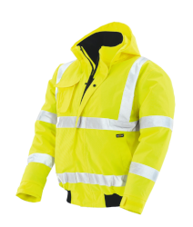 Warnschutz Pilotjacke neongelb S-3XL